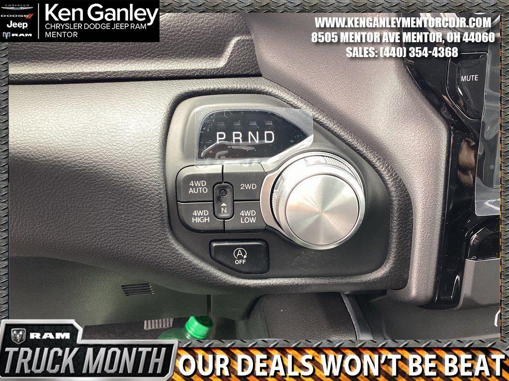 new 2025 Ram 1500 car, priced at $59,923