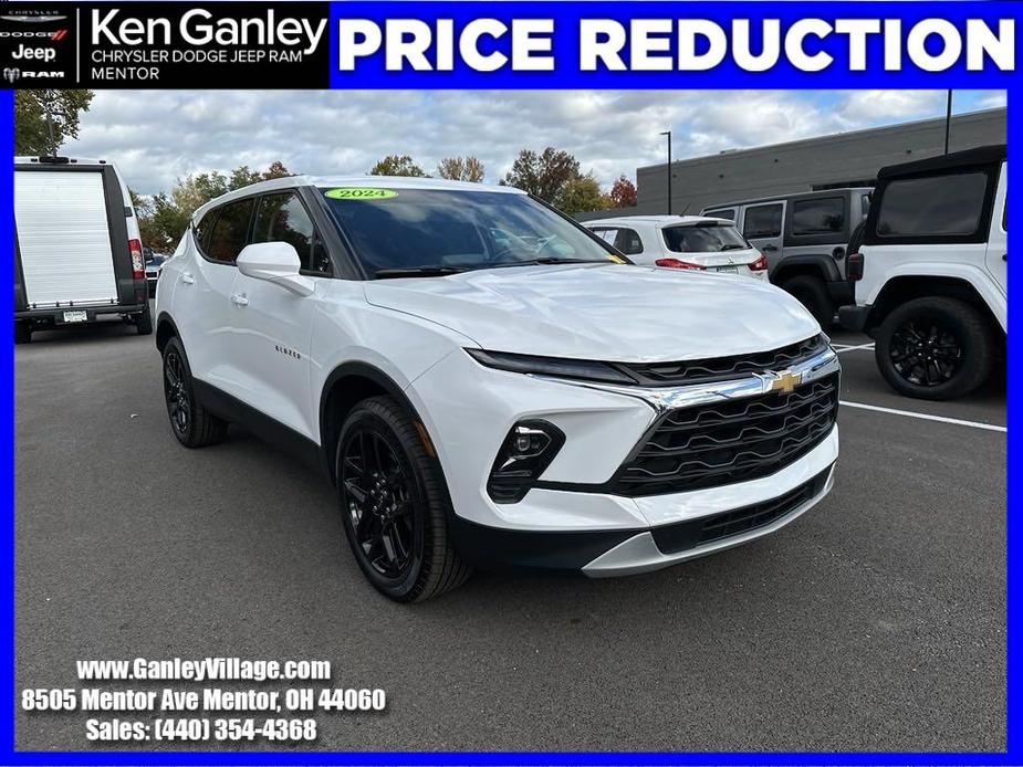 used 2024 Chevrolet Blazer car, priced at $32,900