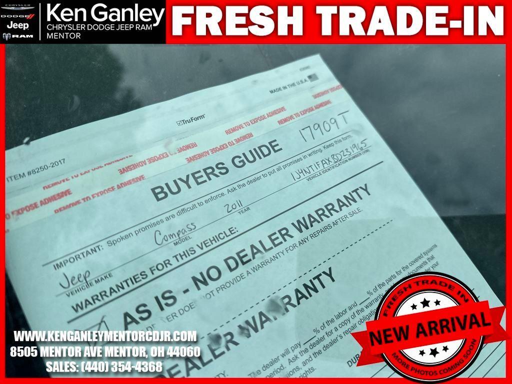used 2011 Jeep Compass car, priced at $4,950