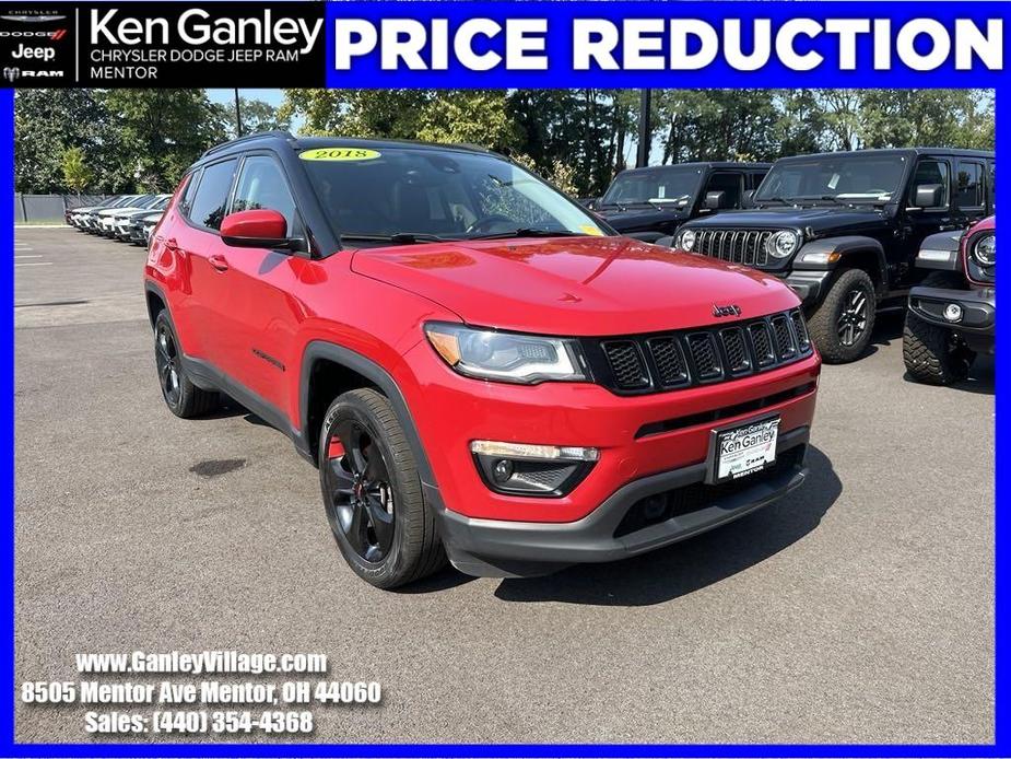 used 2018 Jeep Compass car, priced at $12,300