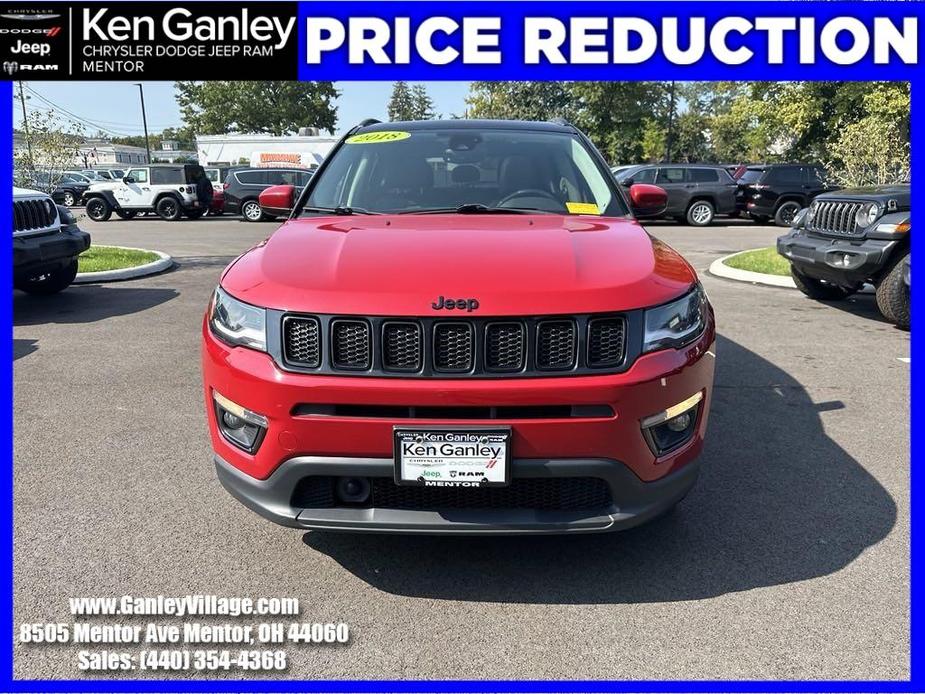 used 2018 Jeep Compass car, priced at $12,300