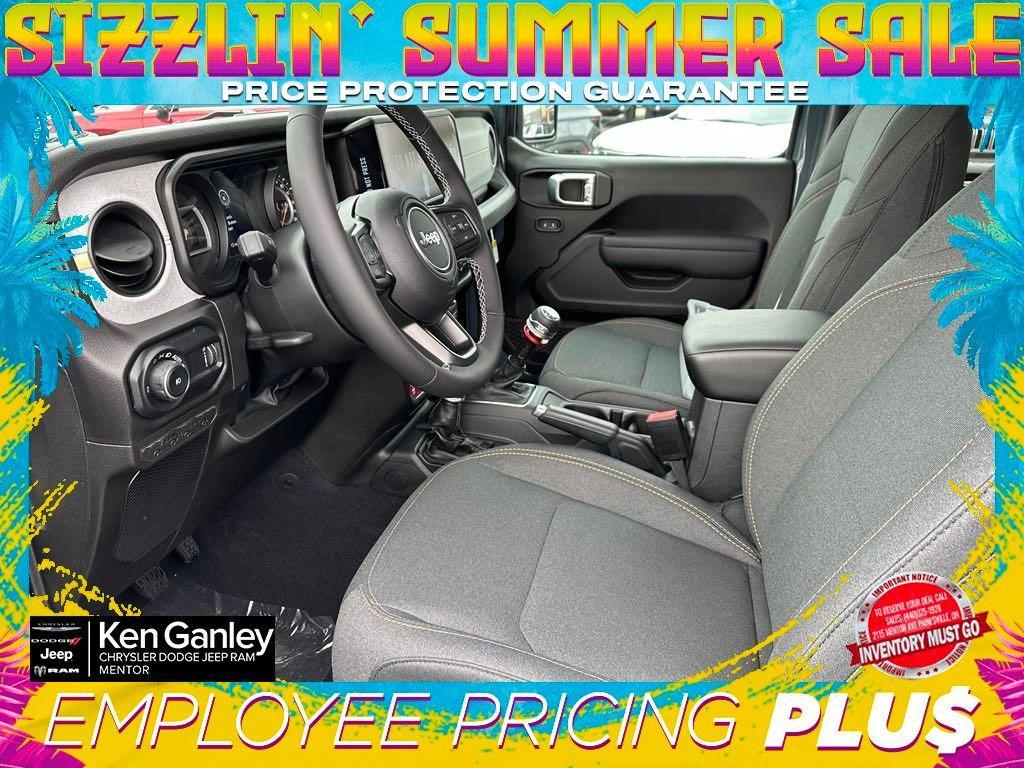 new 2025 Jeep Wrangler car, priced at $42,387