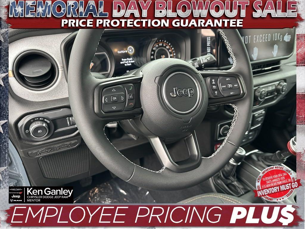 new 2025 Jeep Wrangler car, priced at $46,190