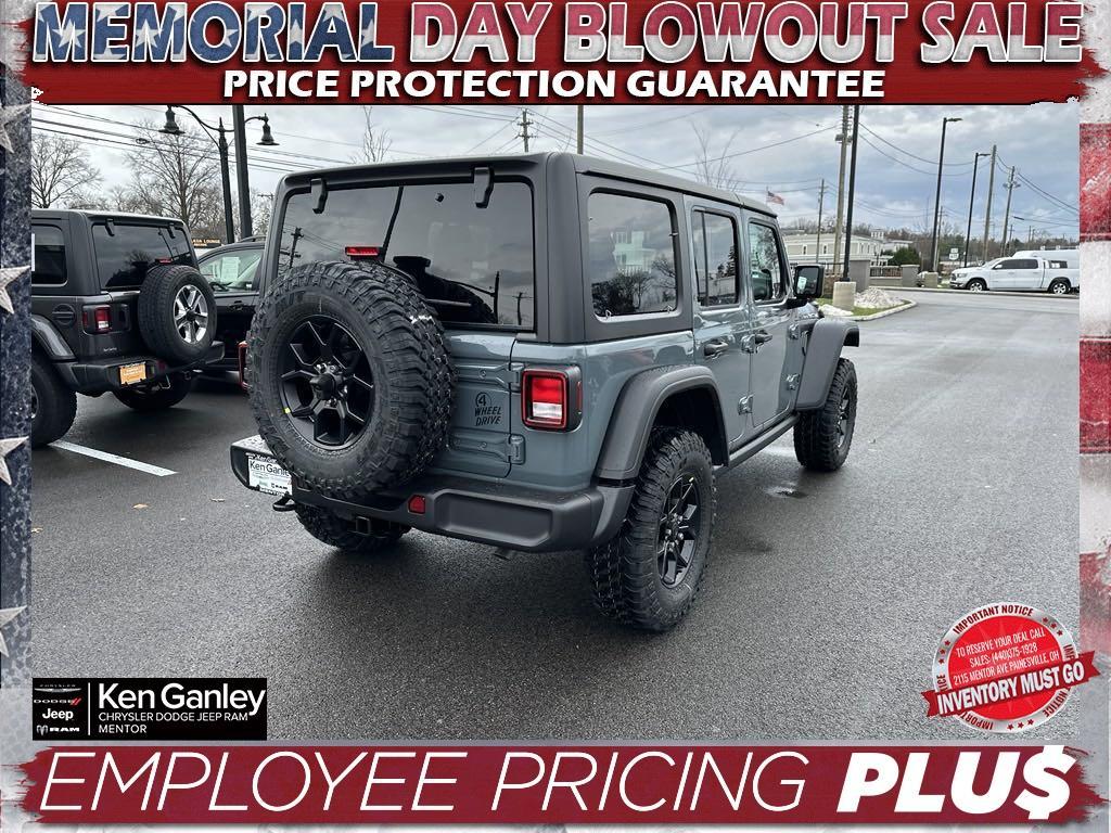 new 2025 Jeep Wrangler car, priced at $46,190