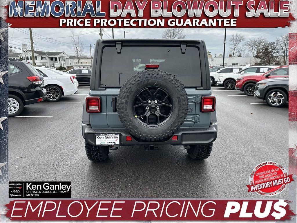 new 2025 Jeep Wrangler car, priced at $46,190