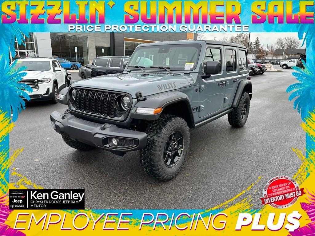 new 2025 Jeep Wrangler car, priced at $42,387