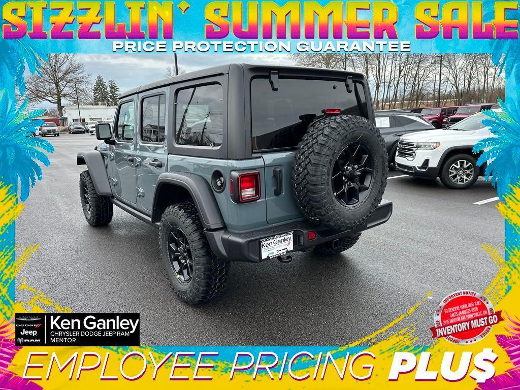 new 2025 Jeep Wrangler car, priced at $42,387