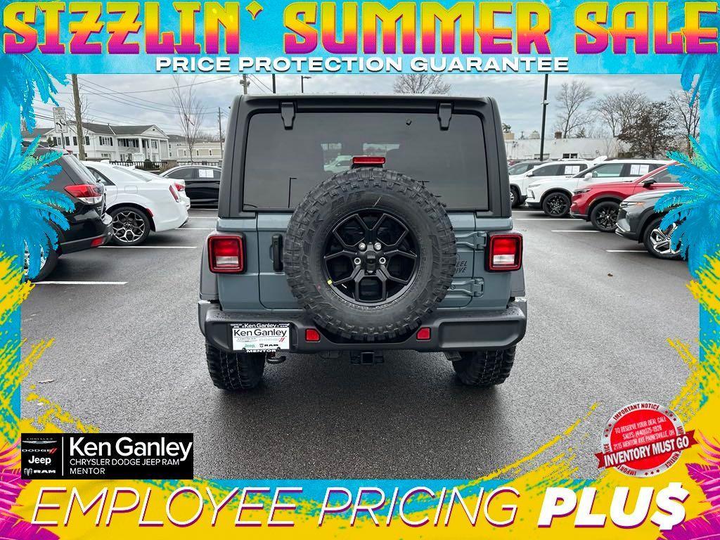 new 2025 Jeep Wrangler car, priced at $42,387