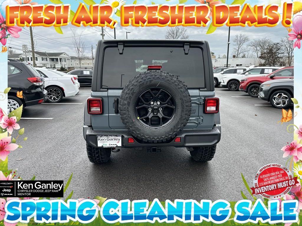 new 2025 Jeep Wrangler car, priced at $44,083
