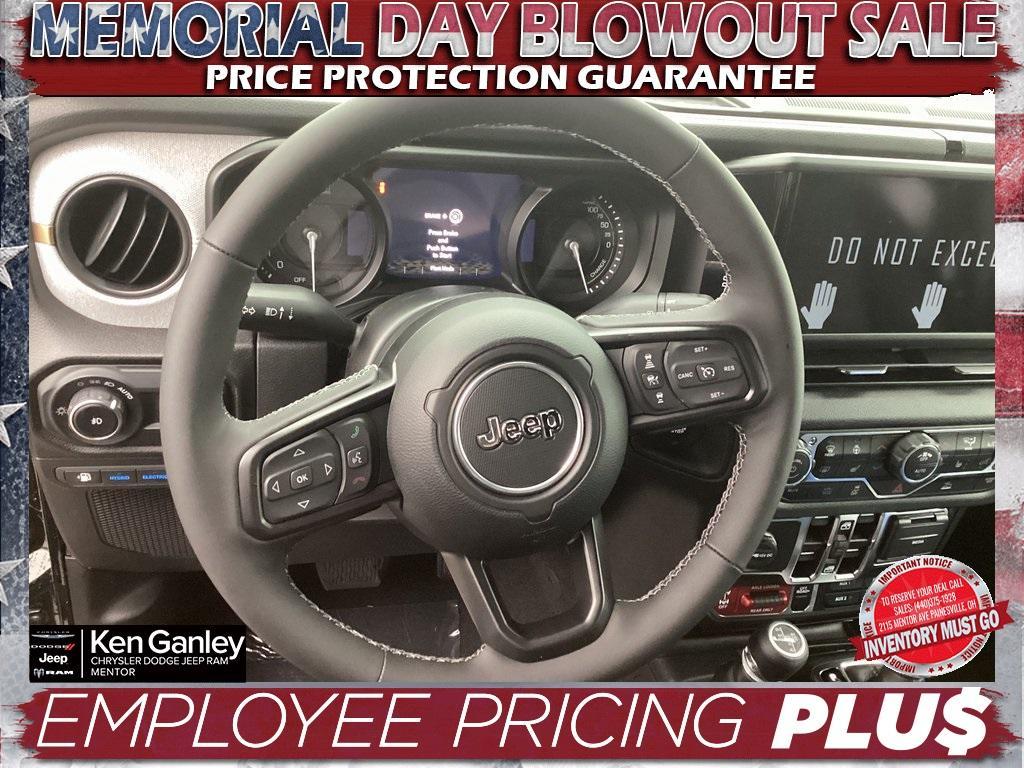 new 2025 Jeep Wrangler 4xe car, priced at $52,000