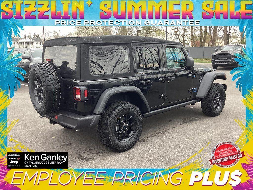 new 2025 Jeep Wrangler 4xe car, priced at $51,880