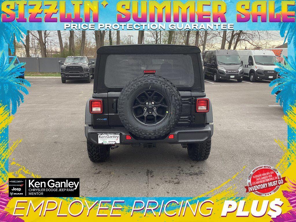 new 2025 Jeep Wrangler 4xe car, priced at $51,880