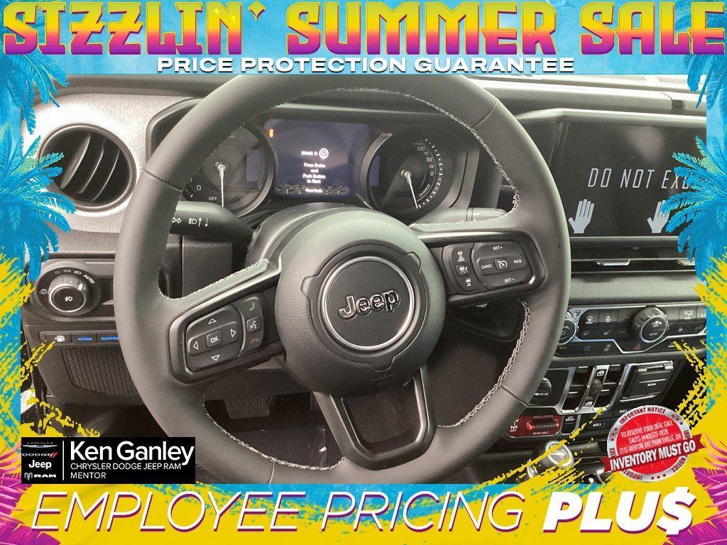 new 2025 Jeep Wrangler 4xe car, priced at $51,880
