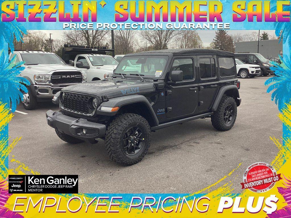 new 2025 Jeep Wrangler 4xe car, priced at $51,880