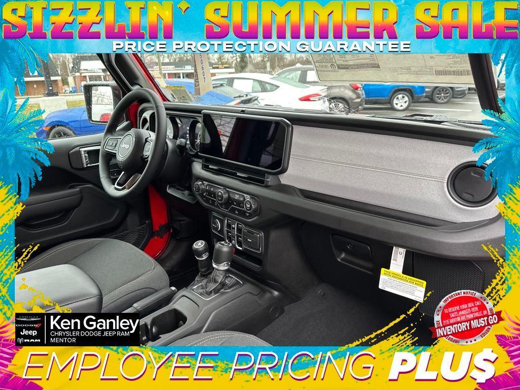 new 2025 Jeep Wrangler car, priced at $49,598