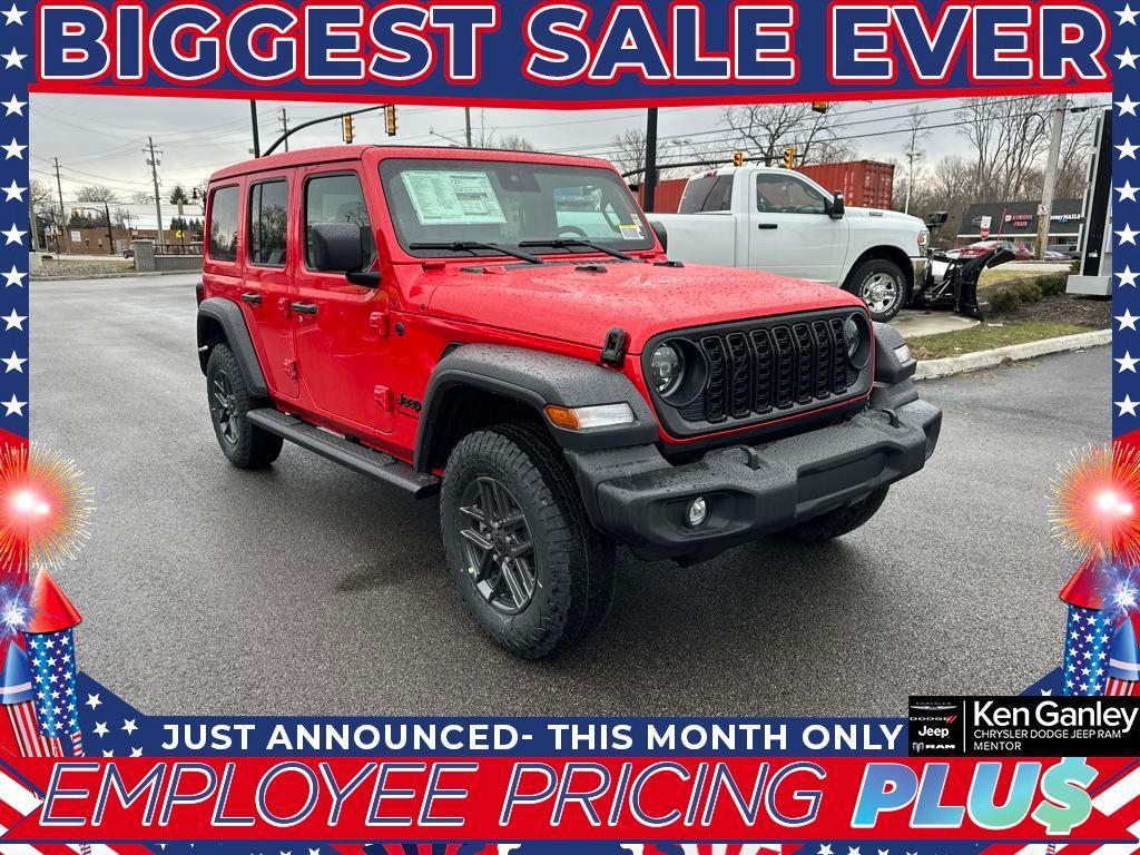 new 2025 Jeep Wrangler car, priced at $49,598