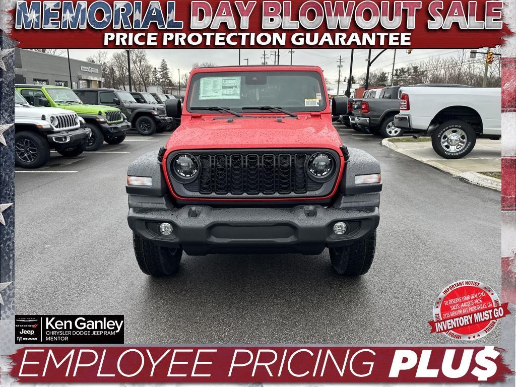 new 2025 Jeep Wrangler car, priced at $50,398