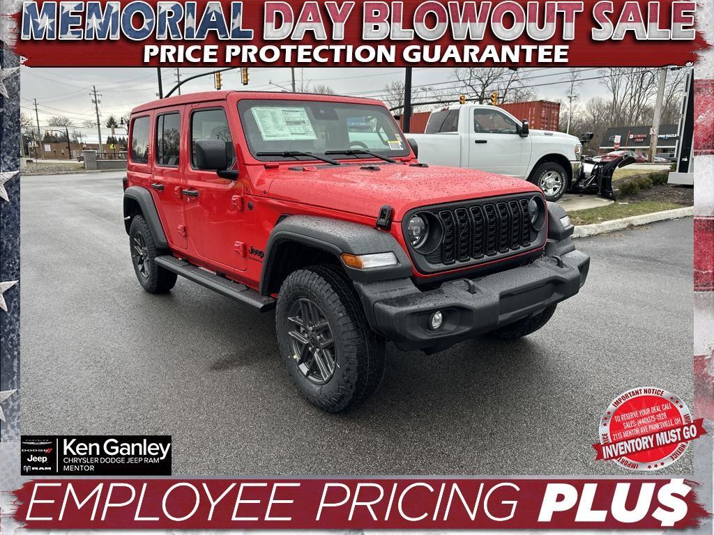 new 2025 Jeep Wrangler car, priced at $50,398