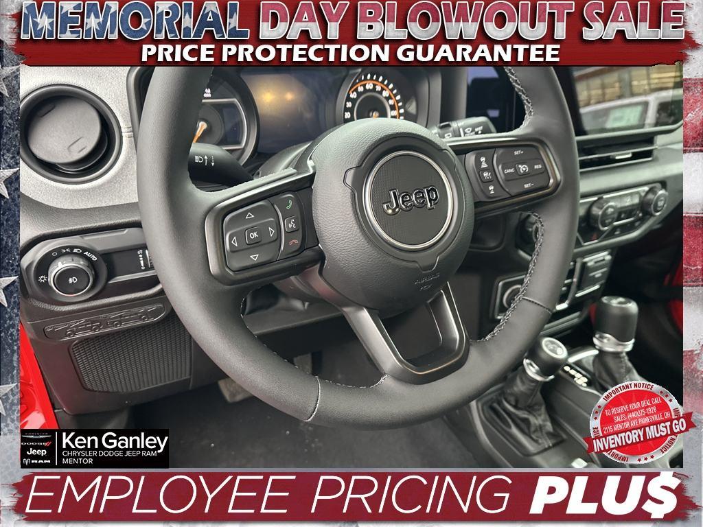 new 2025 Jeep Wrangler car, priced at $50,398