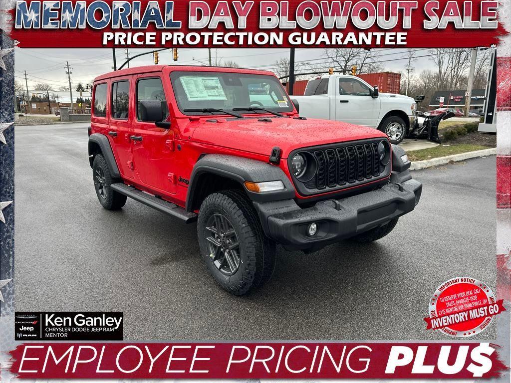 new 2025 Jeep Wrangler car, priced at $49,798