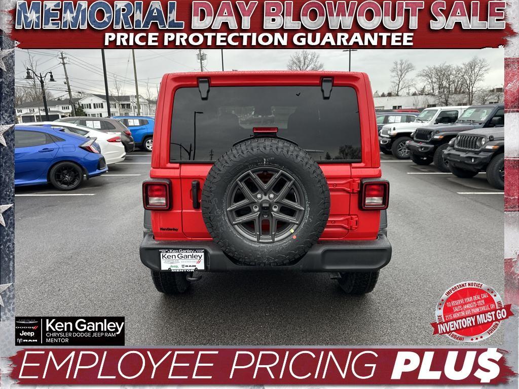 new 2025 Jeep Wrangler car, priced at $50,398