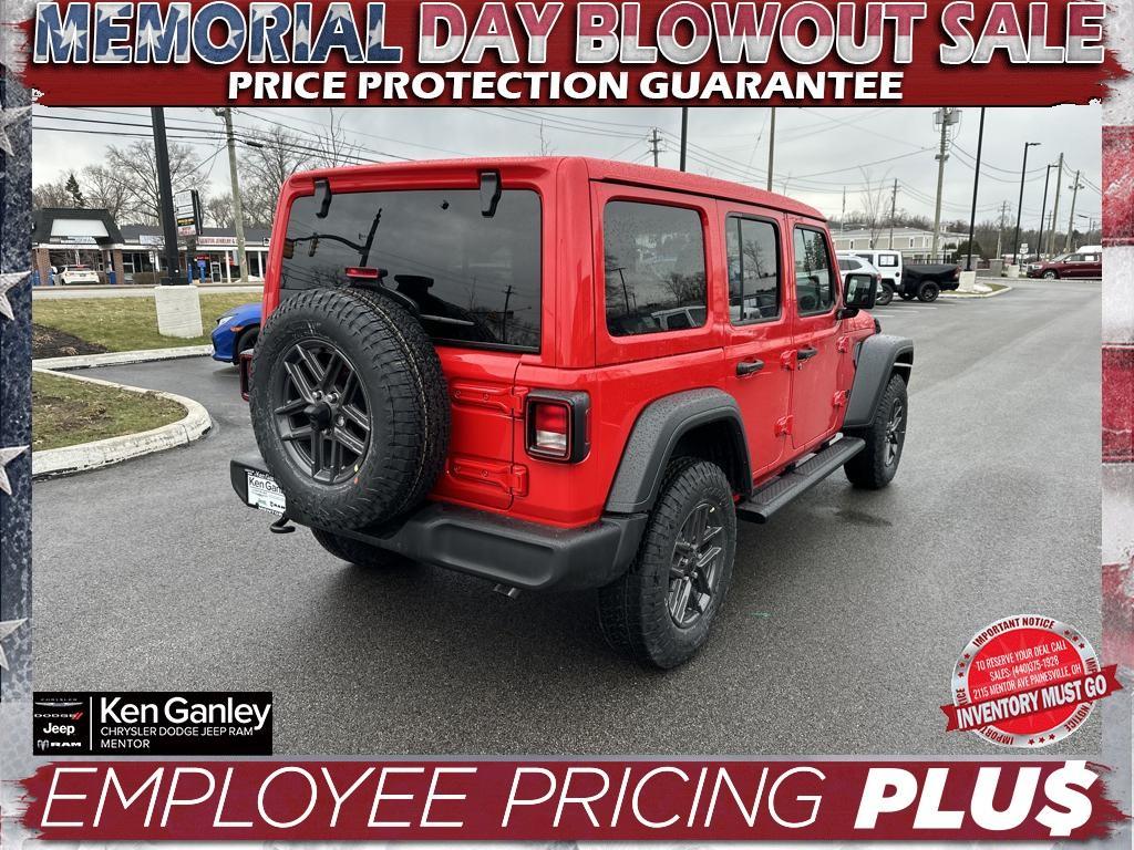new 2025 Jeep Wrangler car, priced at $50,398