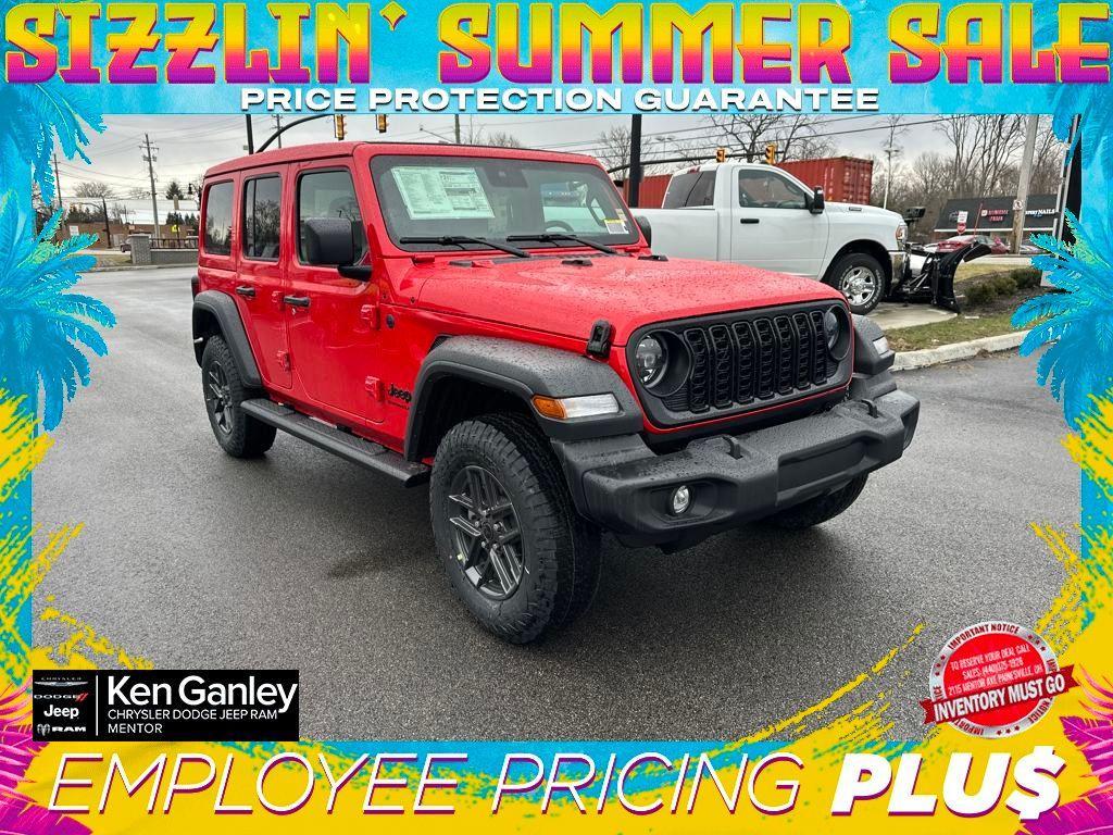 new 2025 Jeep Wrangler car, priced at $49,598