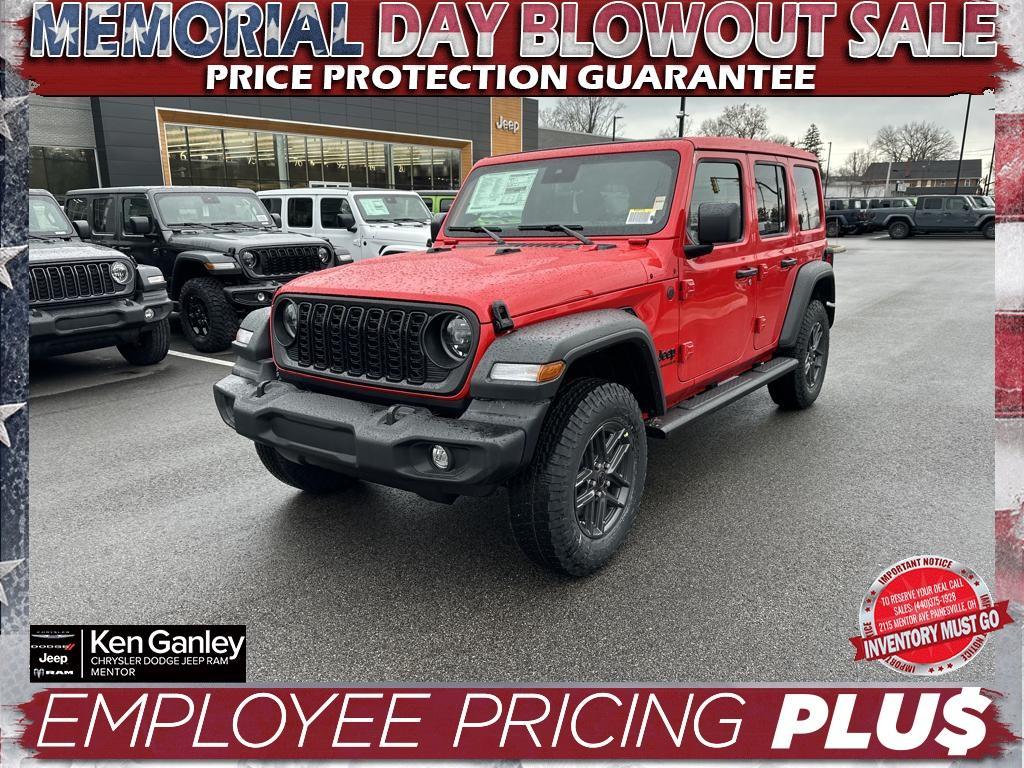 new 2025 Jeep Wrangler car, priced at $50,398