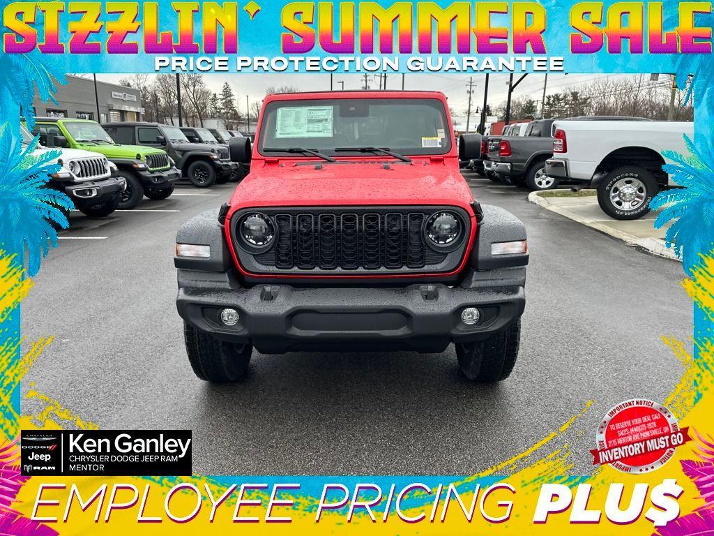 new 2025 Jeep Wrangler car, priced at $49,598