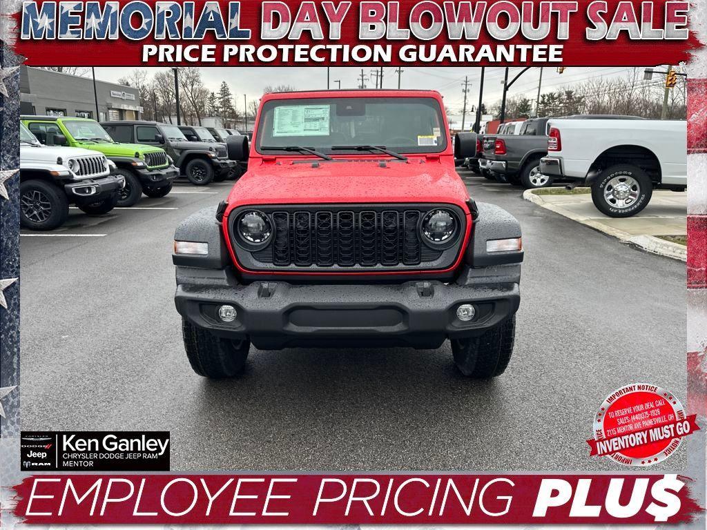 new 2025 Jeep Wrangler car, priced at $49,598