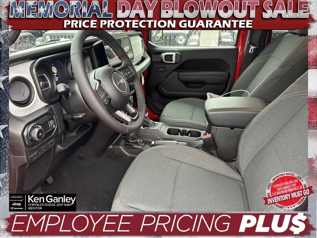 new 2025 Jeep Wrangler car, priced at $50,398