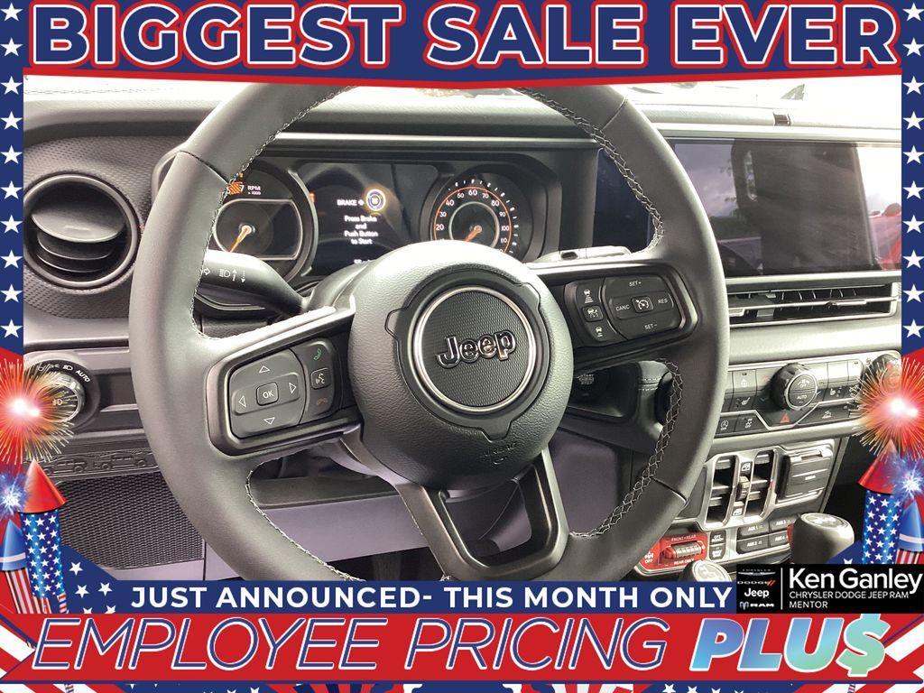 new 2025 Jeep Wrangler car, priced at $57,393