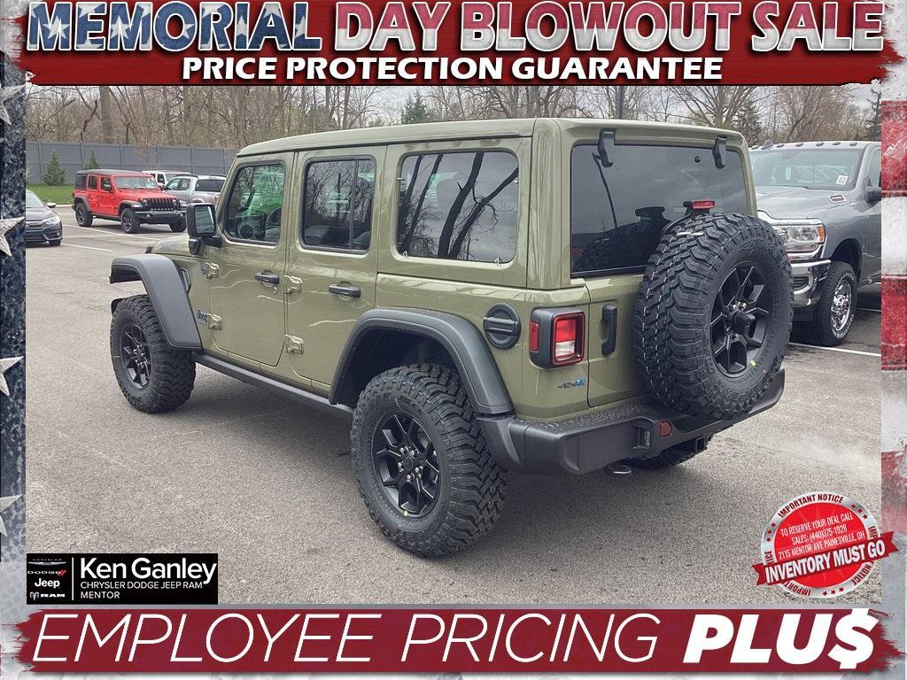 new 2025 Jeep Wrangler 4xe car, priced at $55,500