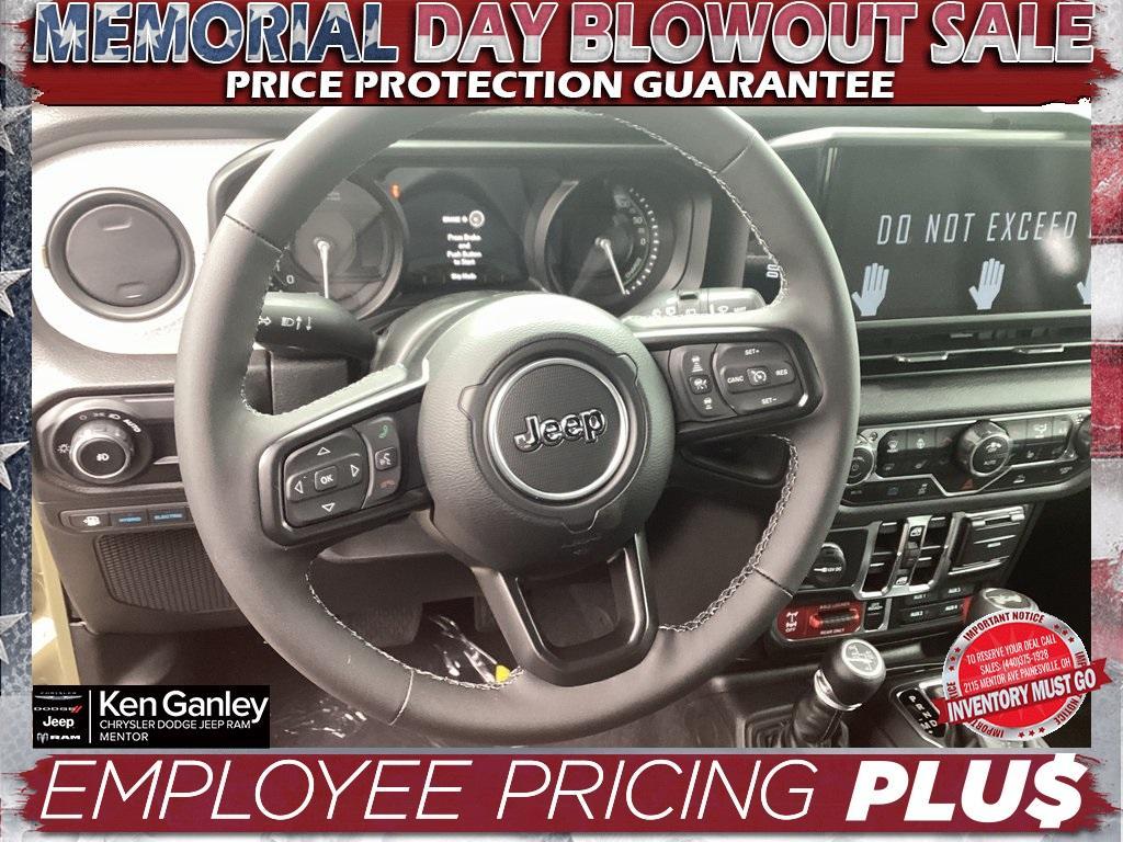 new 2025 Jeep Wrangler 4xe car, priced at $55,500