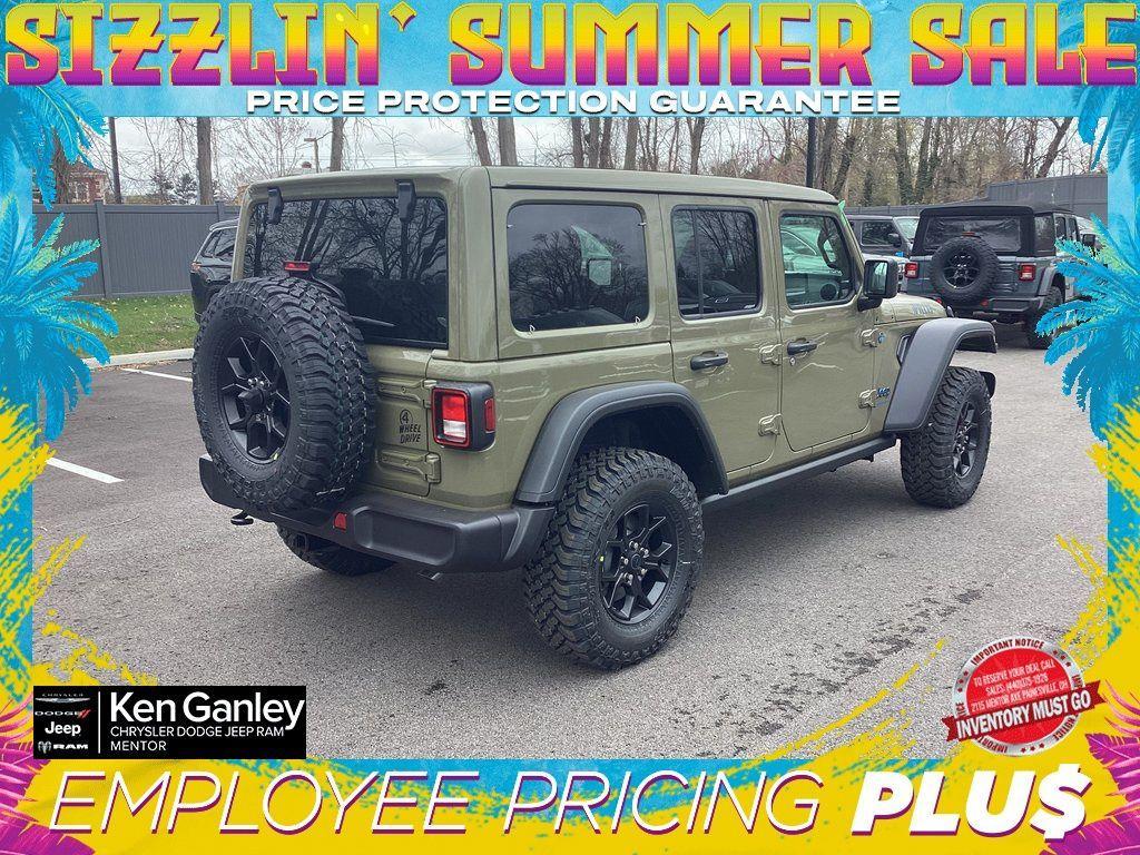 new 2025 Jeep Wrangler 4xe car, priced at $55,380
