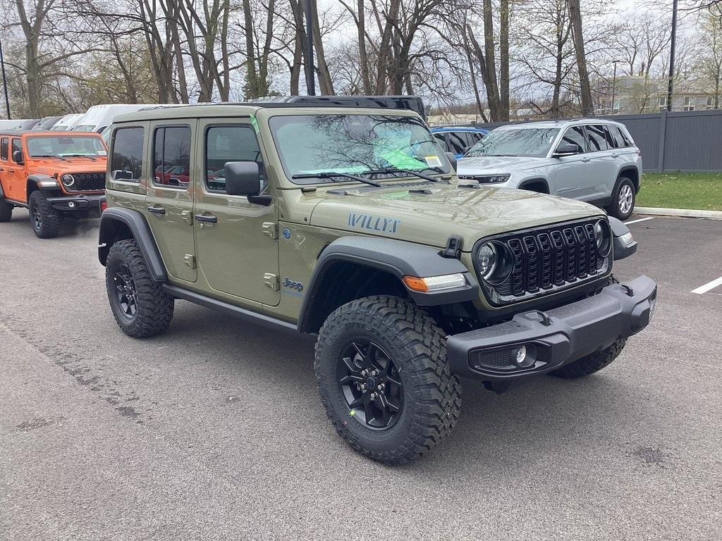 new 2025 Jeep Wrangler 4xe car, priced at $55,500