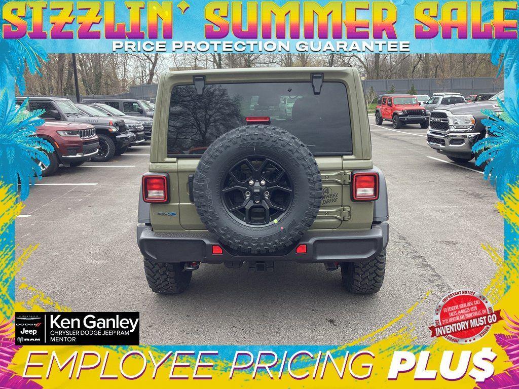 new 2025 Jeep Wrangler 4xe car, priced at $55,380