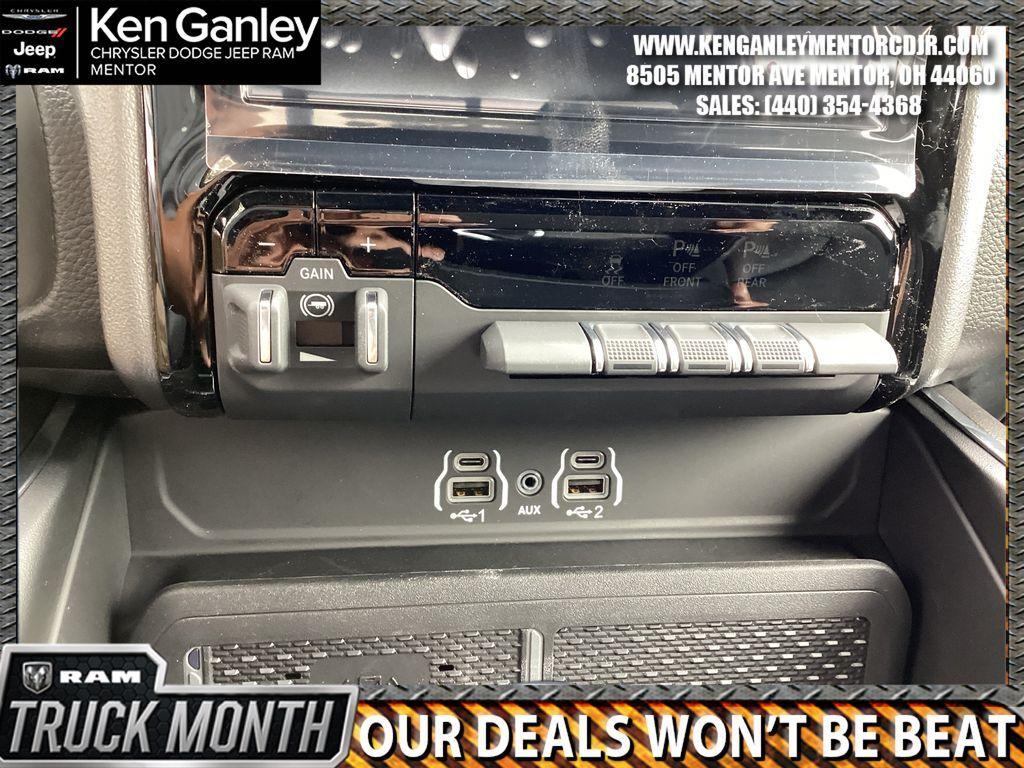 new 2025 Ram 1500 car, priced at $58,728