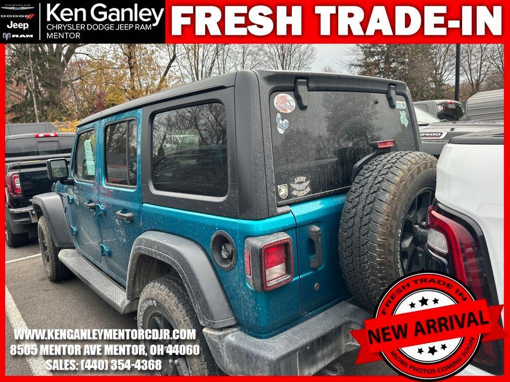 used 2020 Jeep Wrangler Unlimited car, priced at $21,900