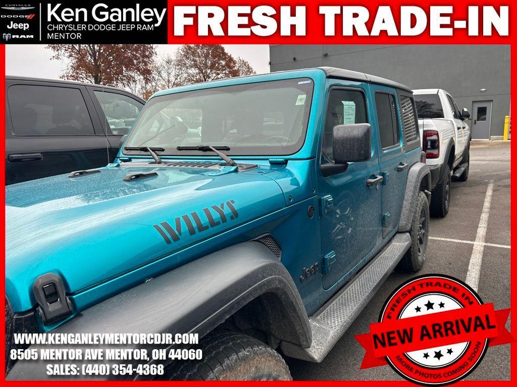 used 2020 Jeep Wrangler Unlimited car, priced at $21,900