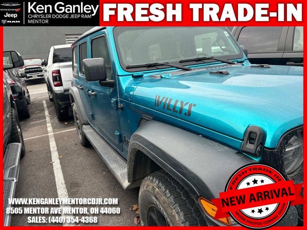 used 2020 Jeep Wrangler Unlimited car, priced at $21,900