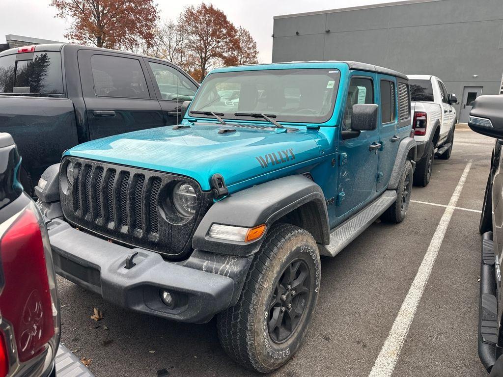 used 2020 Jeep Wrangler Unlimited car, priced at $21,900