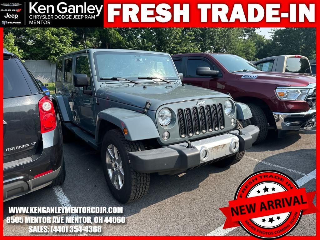 used 2015 Jeep Wrangler Unlimited car, priced at $9,600