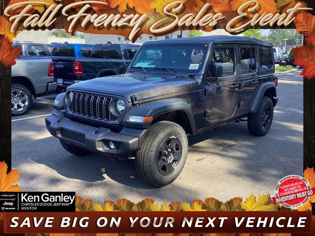 new 2025 Jeep Wrangler car, priced at $35,505