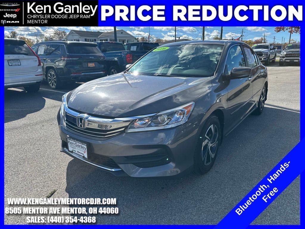 used 2016 Honda Accord car, priced at $14,500