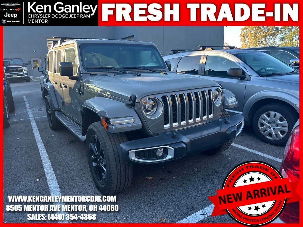 used 2021 Jeep Wrangler Unlimited 4xe car, priced at $25,995