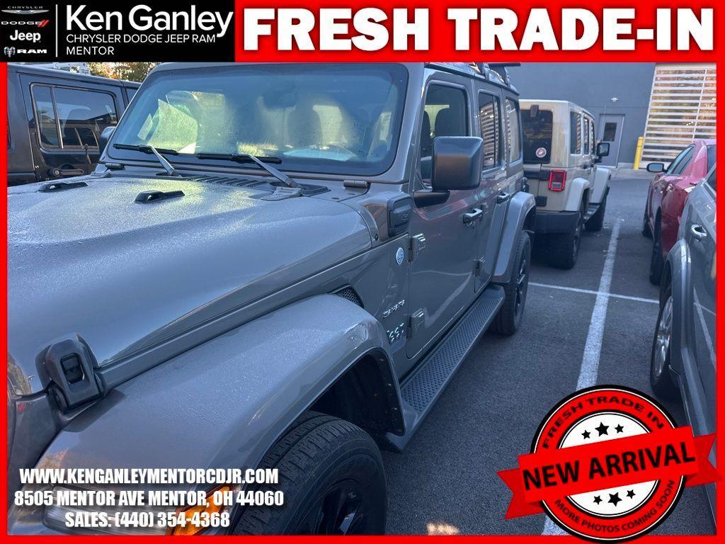 used 2021 Jeep Wrangler Unlimited 4xe car, priced at $25,995