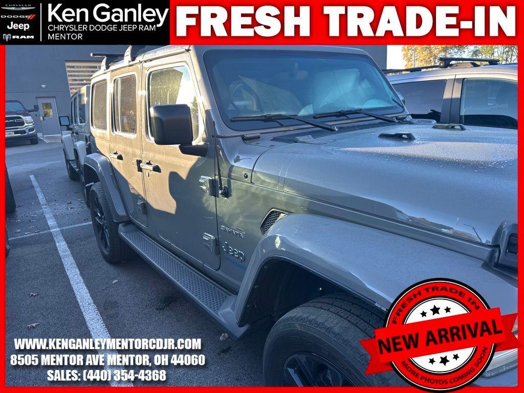 used 2021 Jeep Wrangler Unlimited 4xe car, priced at $25,995