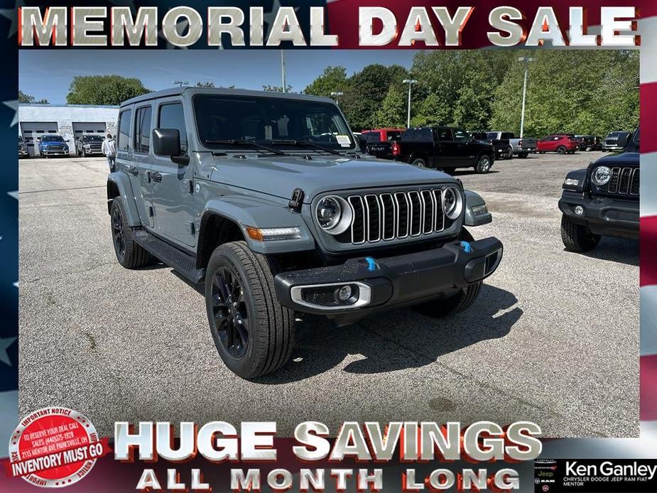 new 2024 Jeep Wrangler 4xe car, priced at $58,055