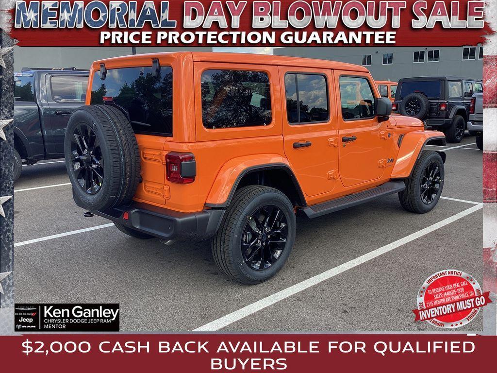 new 2025 Jeep Wrangler 4xe car, priced at $65,745